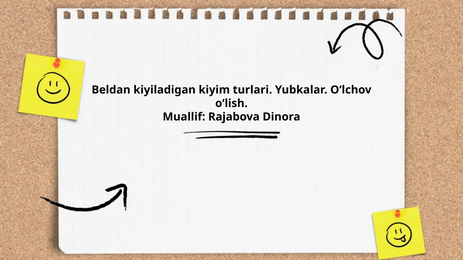 Beldan kiyiladigan kiyim turlari