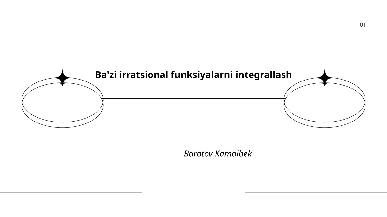 Ba'zi irratsional funksiyalarni integrallash