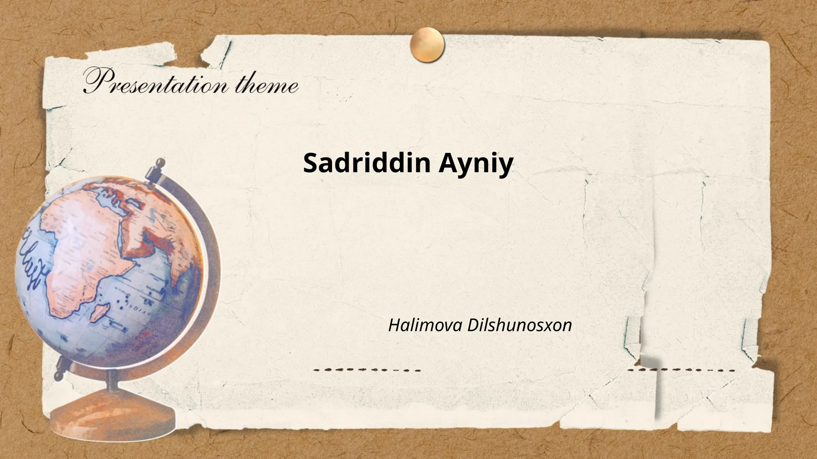 Sadriddin Ayniy hayoti