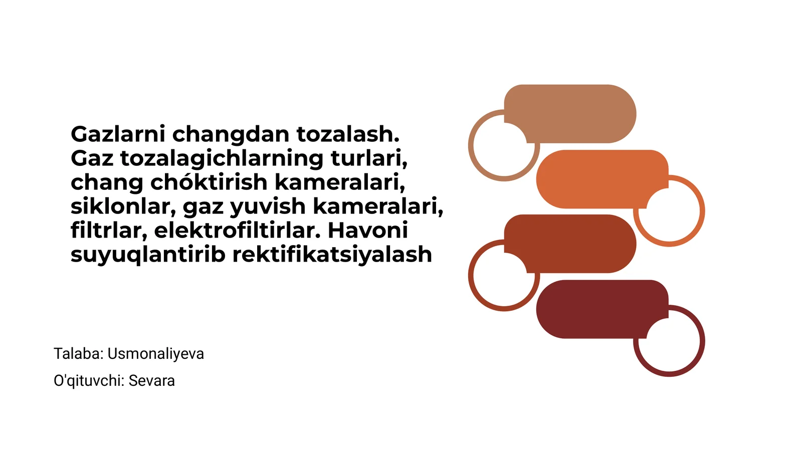 Gazlarni changdan tozalash