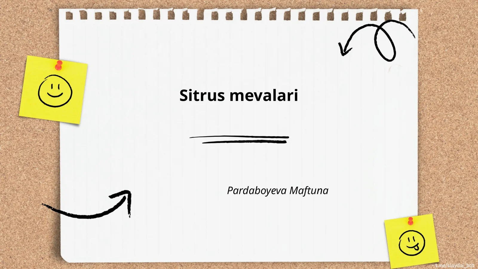 Sitrus mevalari