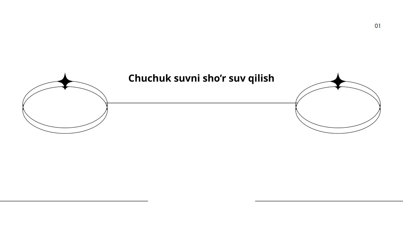 Chuchuk suvni sho’r suv qilish