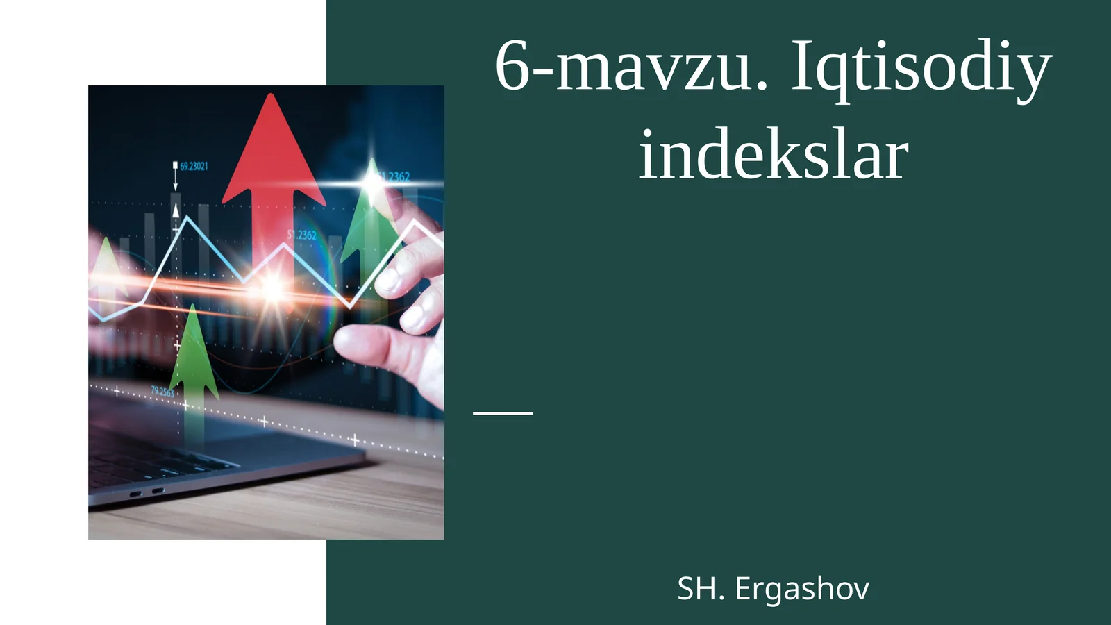 6-mavzu.Iqtisodiyindekslar