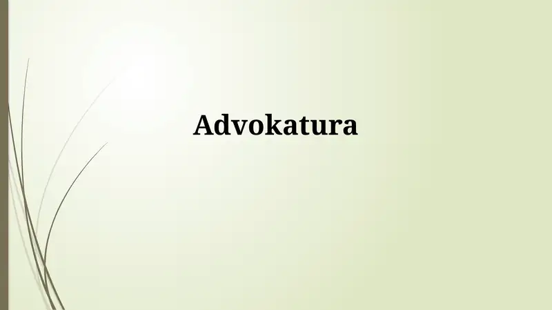 Advokatura