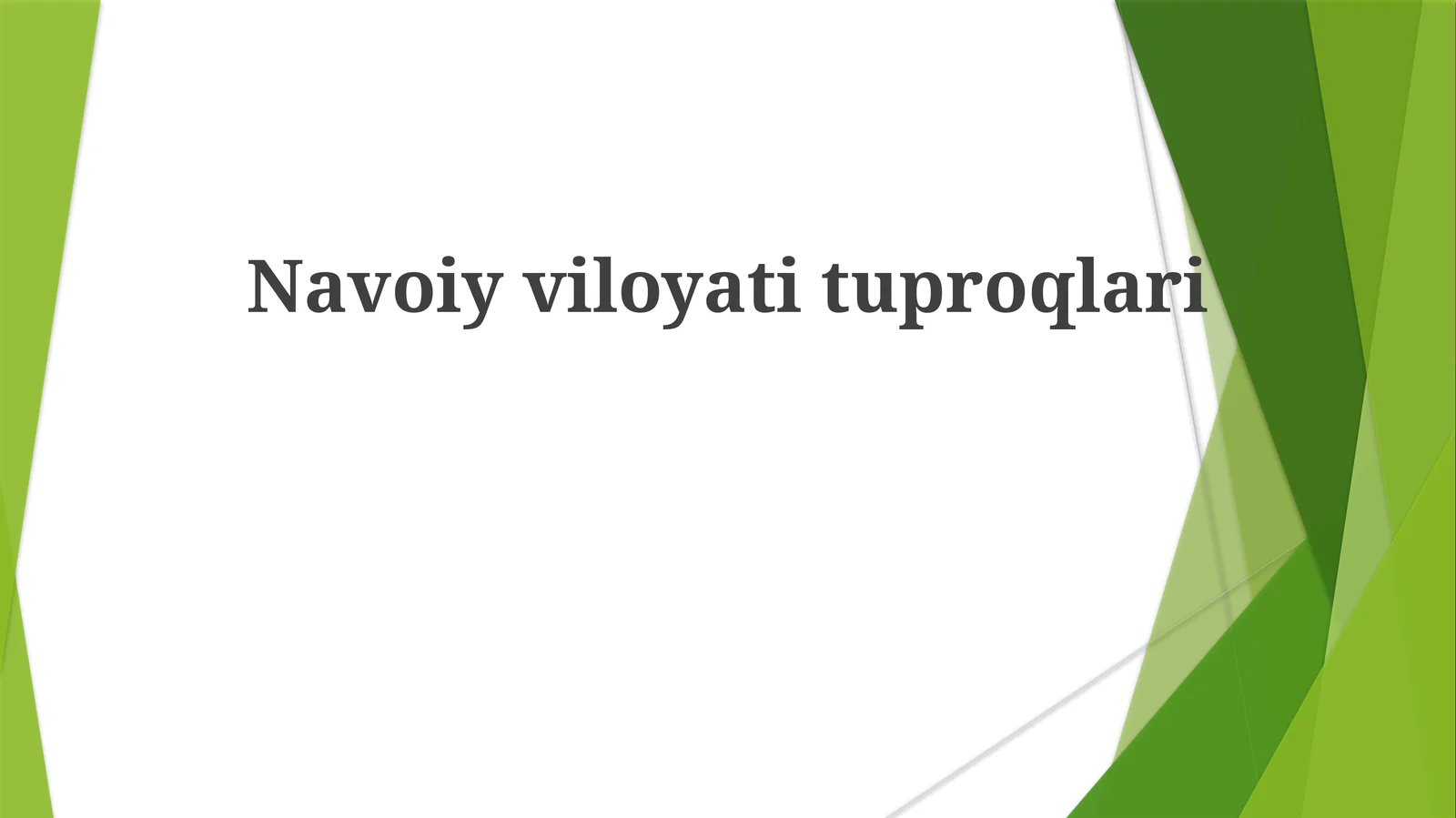 Navoiy viloyati tuproqlari