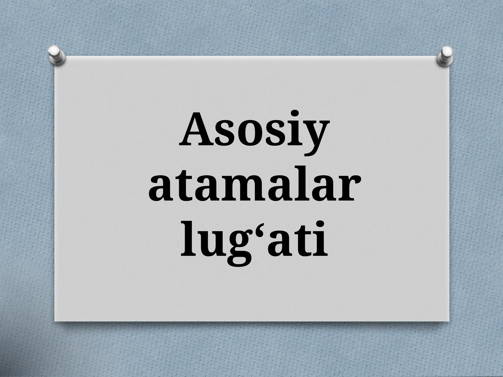 Asosiyatamalarlug‘ati