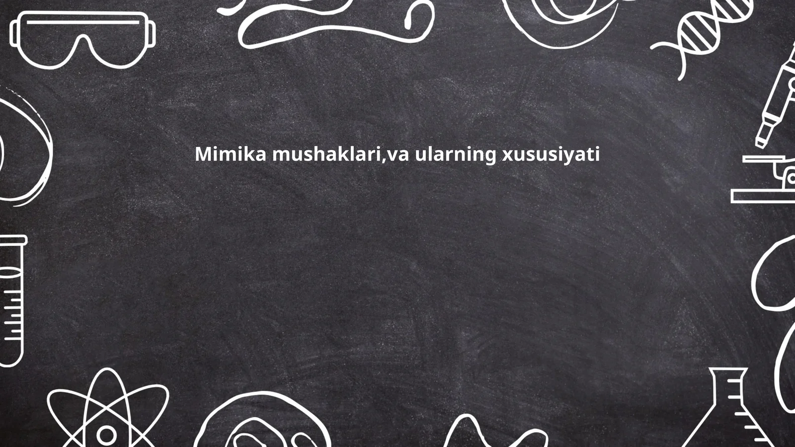 Mimika mushaklari,va ularning xususiyati