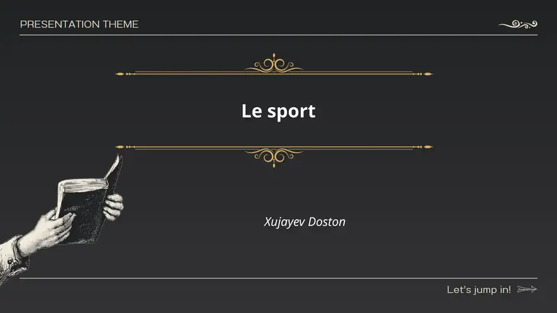 Le sport