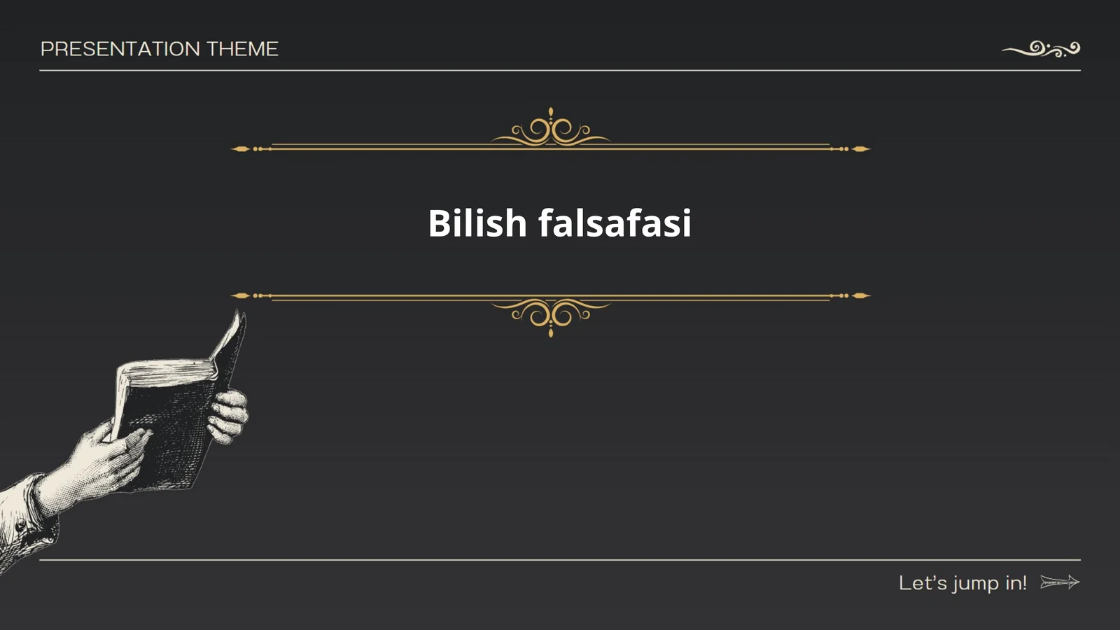 Bilish Falsafasi
