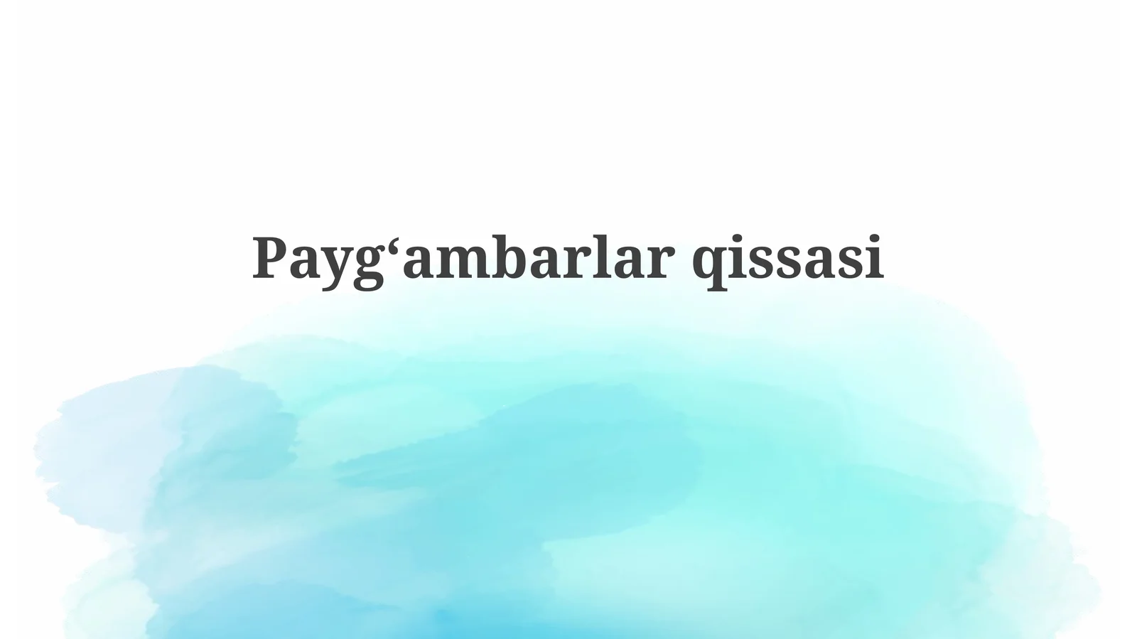 Paygʻambarlarqissasi