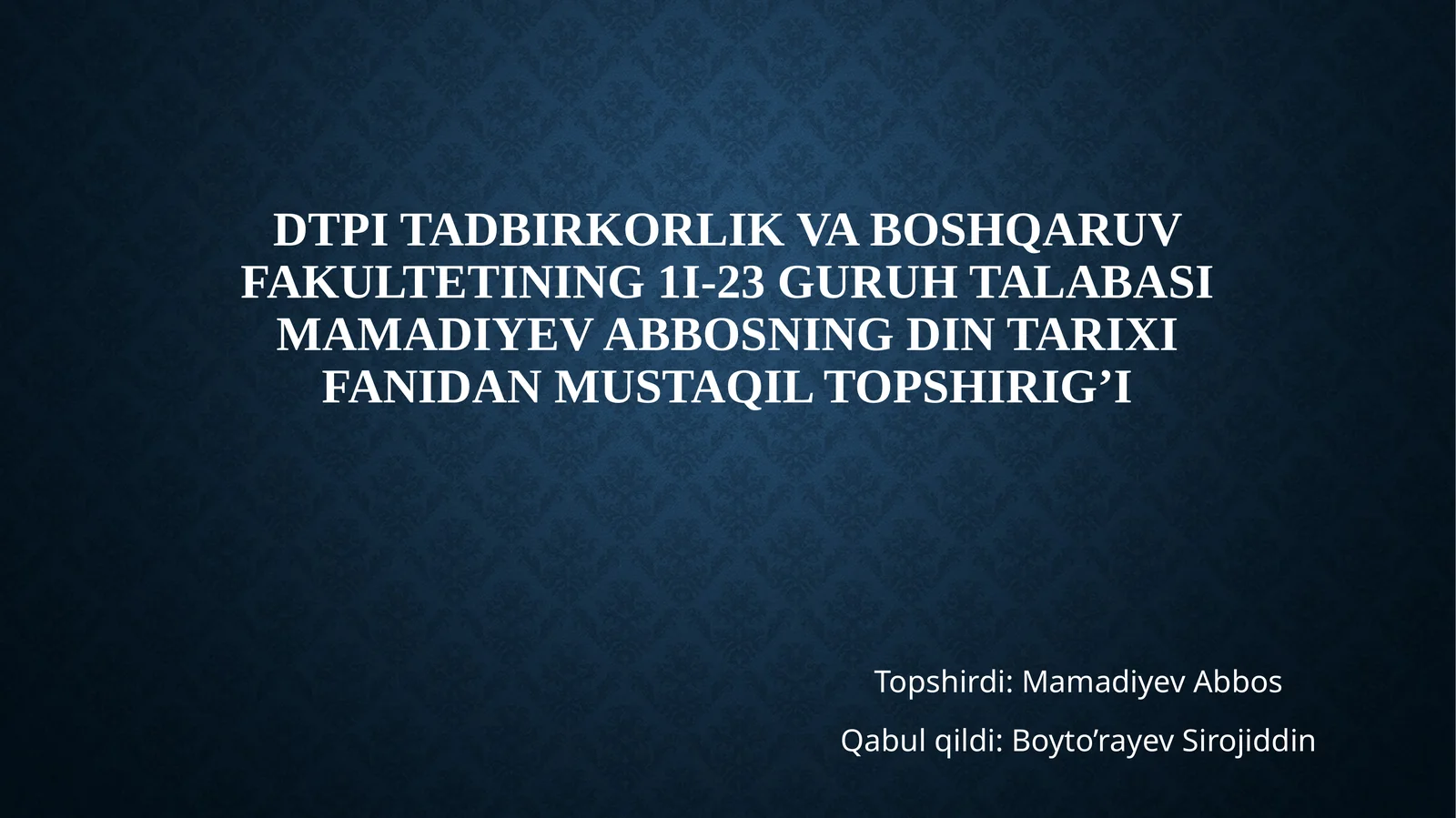 Buxoro yahudiylarining diniy marosimlari va bayramlari