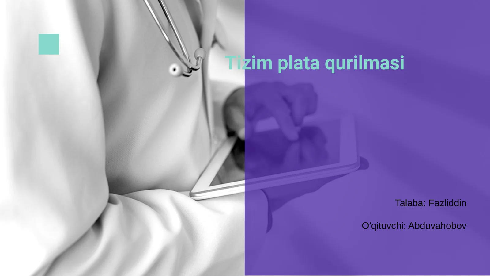 Tizim plata qurilmasi