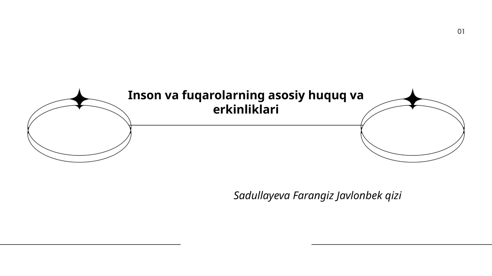 Inson va fuqarolarning asosiy huquq va erkinliklari