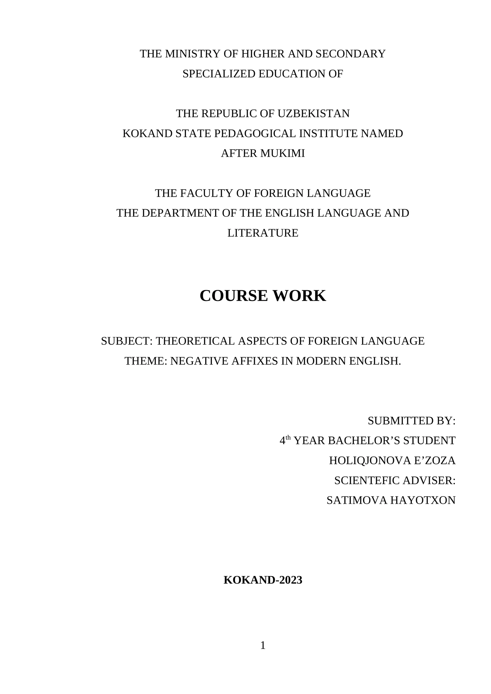 CRITERIA AND CLASSIFICATION OF SET EXPRESSION
