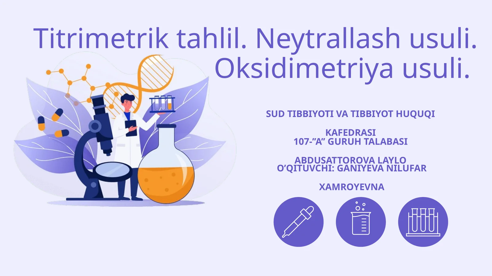 Titrimetrik analiz asoslari