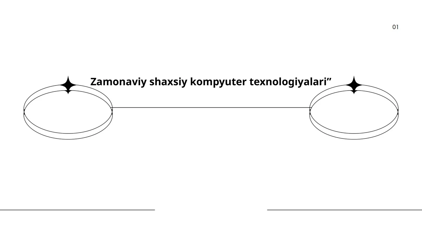 Zamonaviy shaxsiy kompyuter texnologiyalari