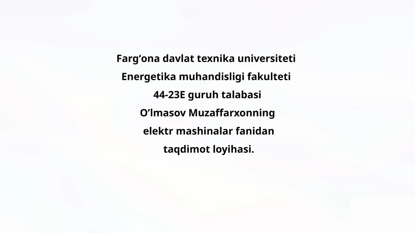 Kollektorli Mashinalar: Turlari va Qoʻllanilish Sohasi