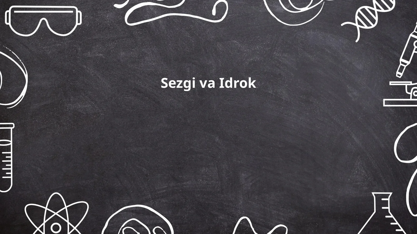 Idrokning psixologik asoslari