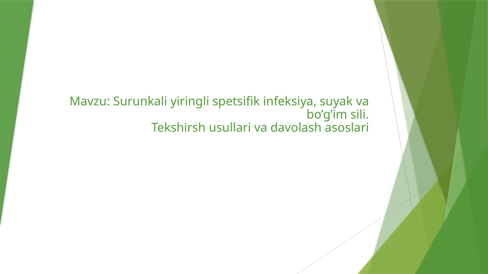 Suyak-boʻgʻim sili epidemiologiyasi