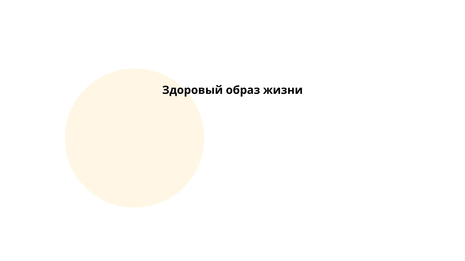 Здоровый образ жизни