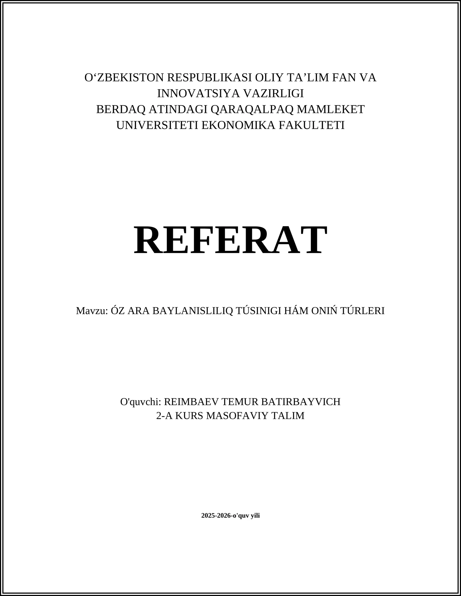 O'zaro muloqot tushunchasi va uning ahamiyati