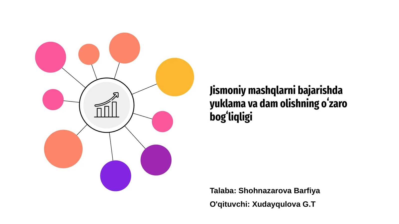 Jismoniy mashqlarni bajarishda yuklama va dam olishning oʻzaro bogʻliqligi