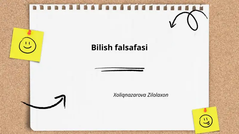 Bilish falsafasi