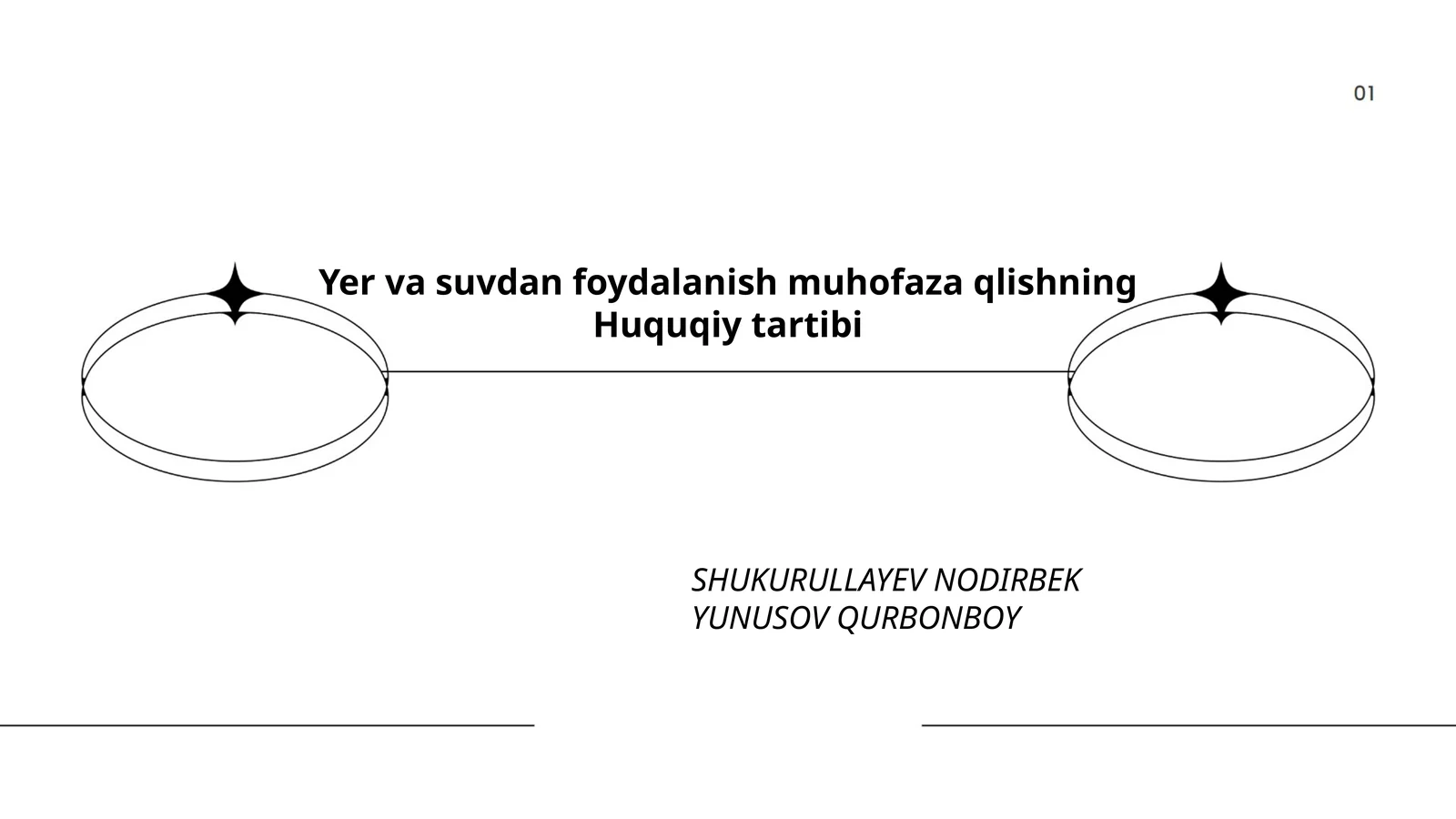 Yer va suvdan foydalanish muhofaza qlishning Huquqiy tartibi