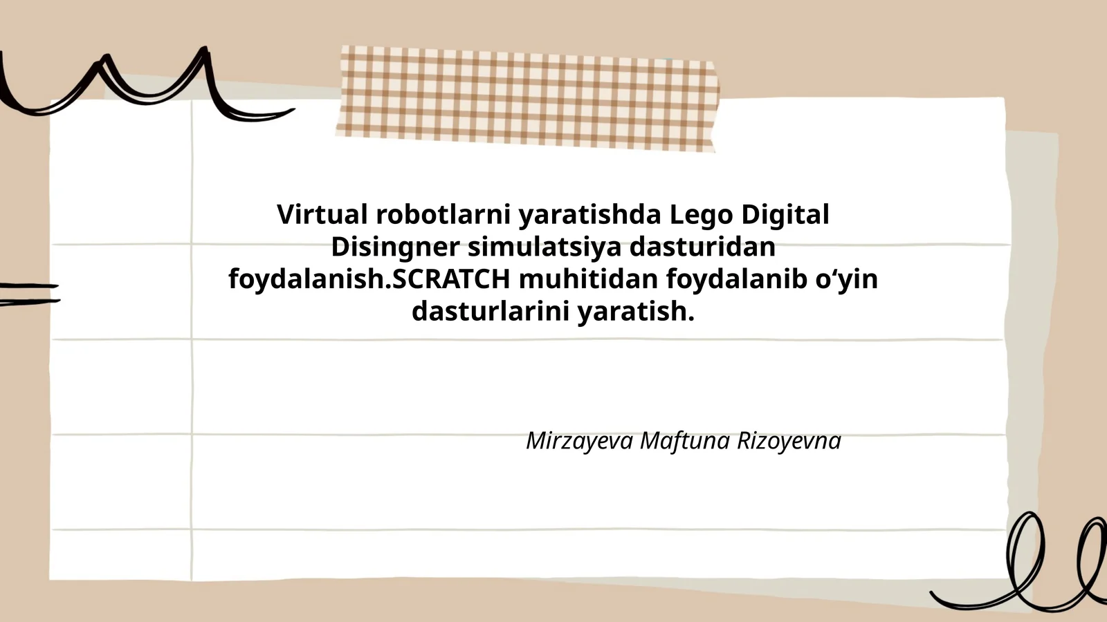 Lego Digital Disingner simulatsiya dasturi