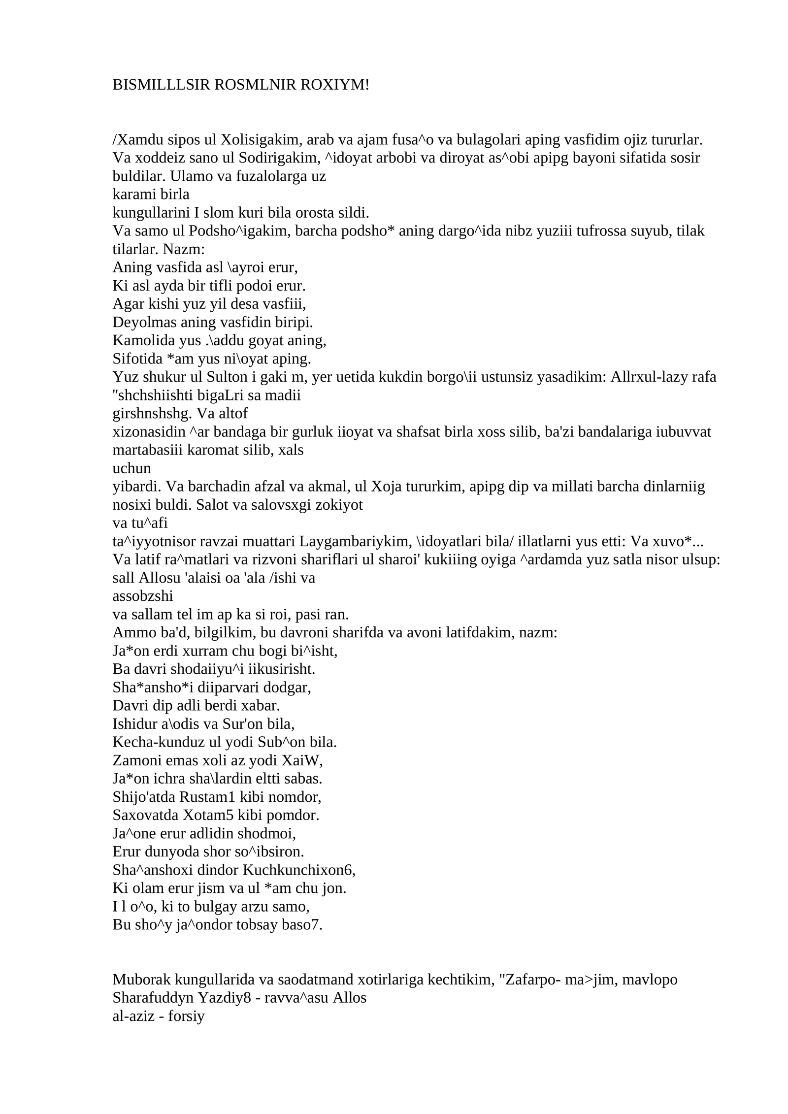 Paygʻambarlar haqida rivoyatlar