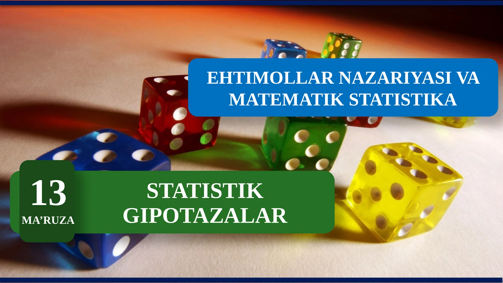 Statistik gipotezalar