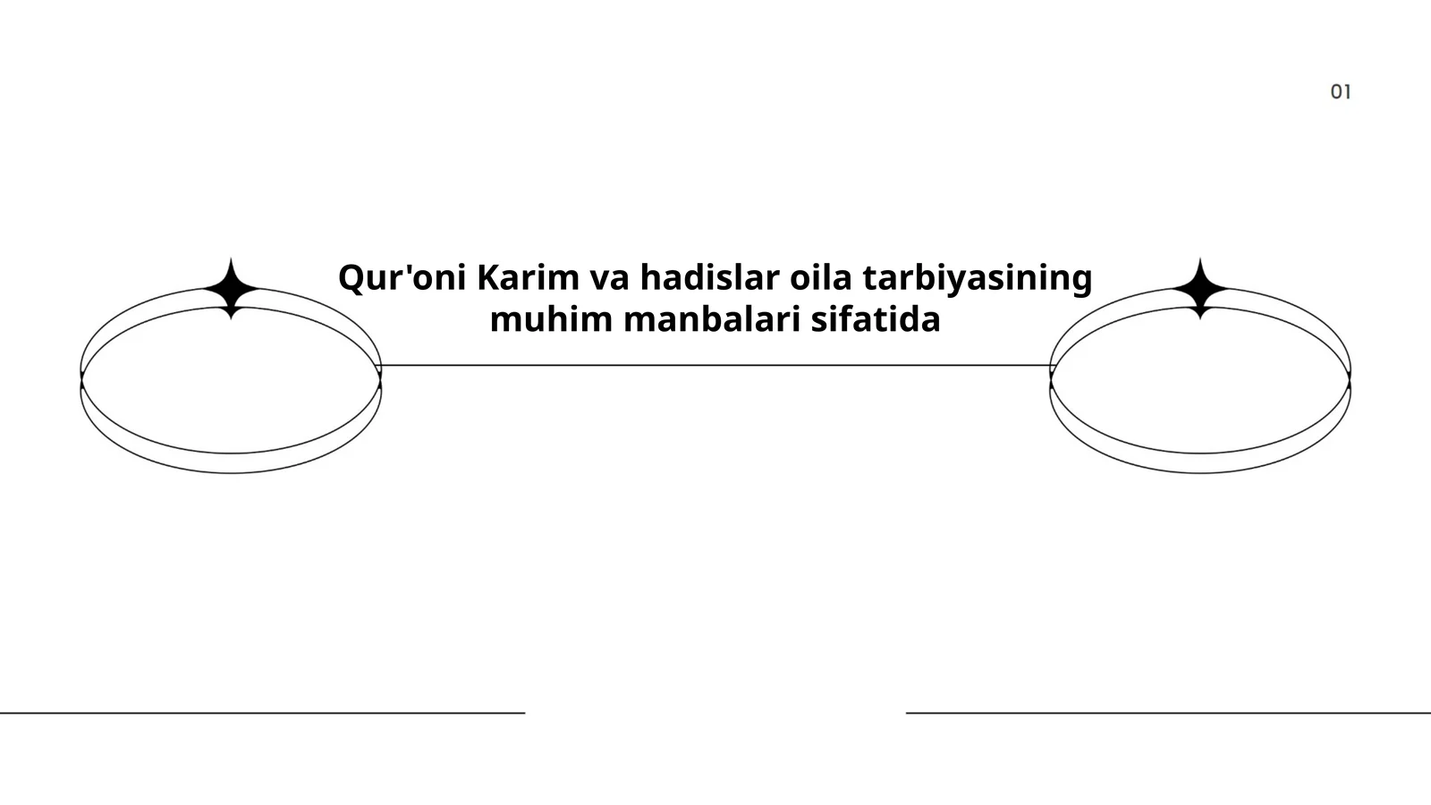 Qur'oni Karim va hadislar oila tarbiyasining muhim manbalari sifatida
