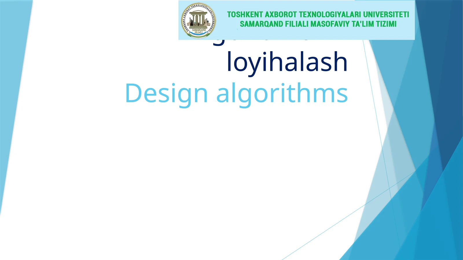 Rekursiv algoritmlar