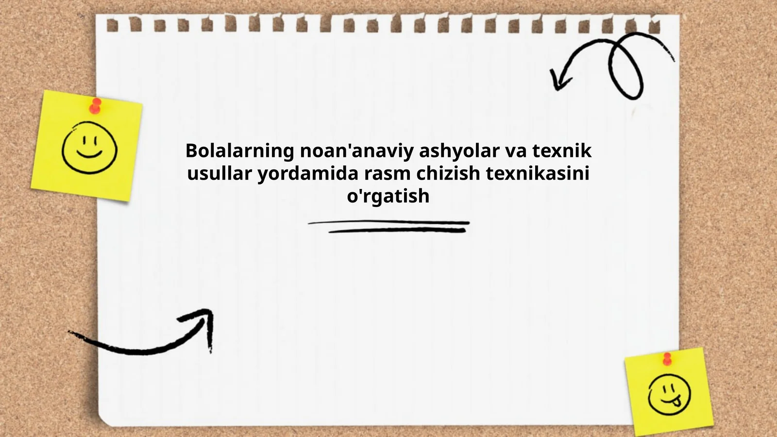 Qog'oz teksturasi bilan eksperimentlar