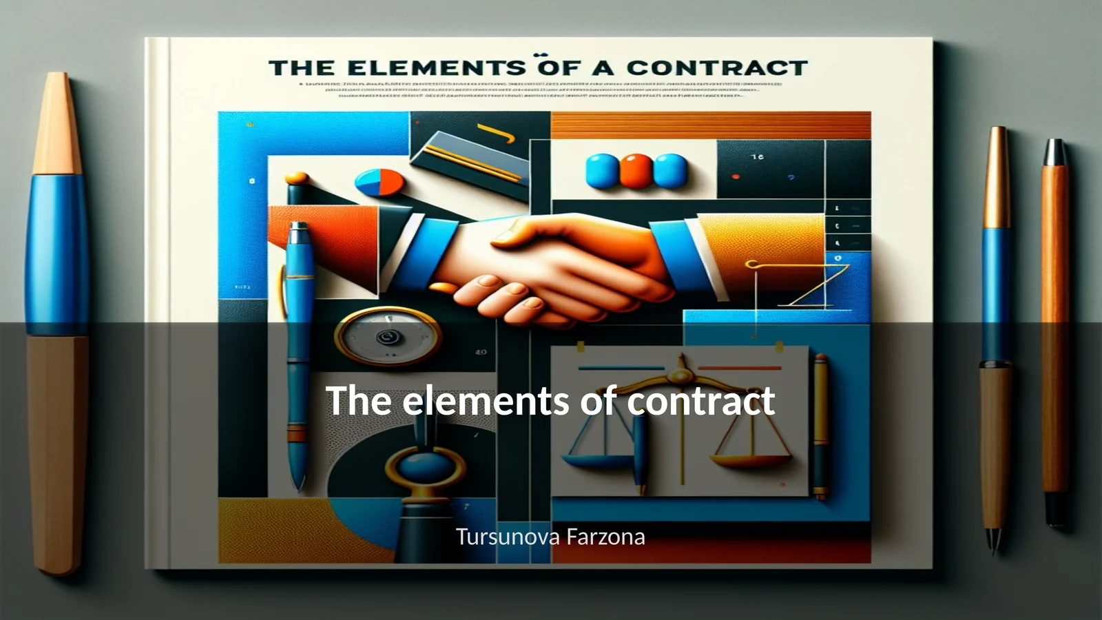 The elements of contract