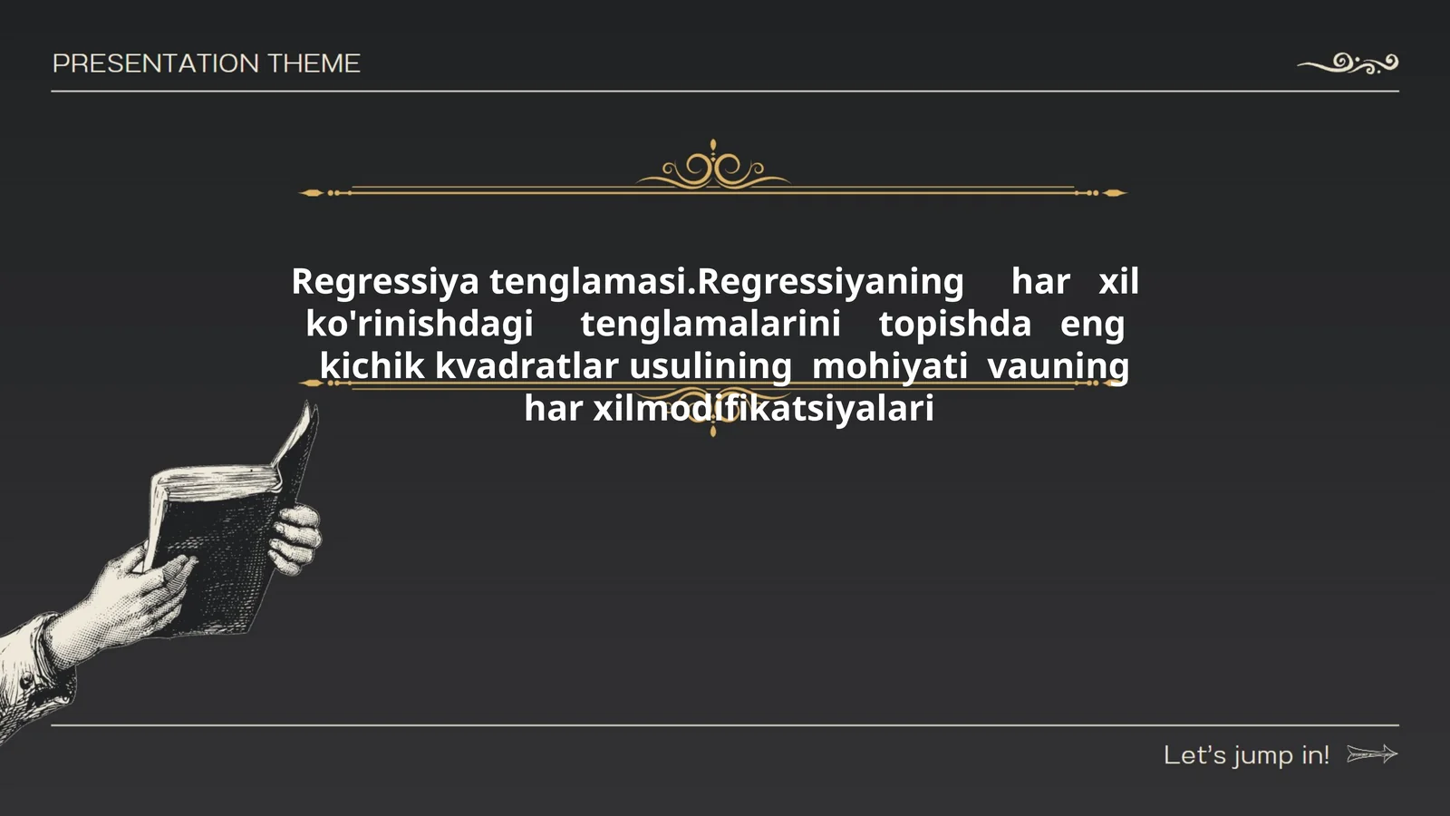 Regressiya tenglamasi