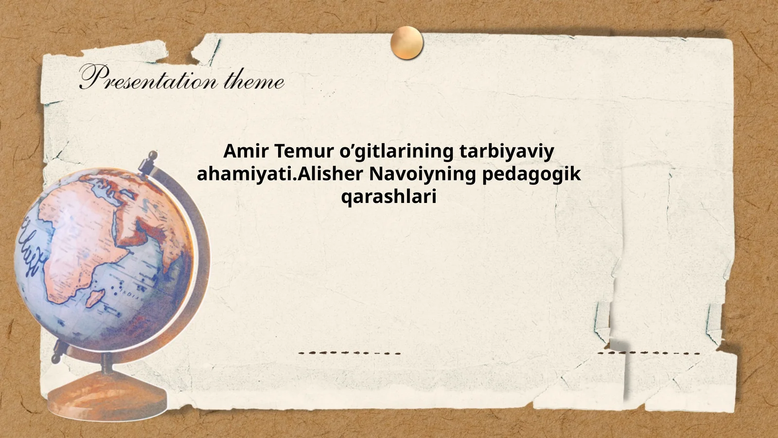 Amir Temur o’gitlarining tarbiyaviy ahamiyati.Alisher Navoiyning pedagogik qarashlari