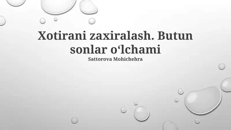 Zaxira Strategiyasi va Xavfsizlik