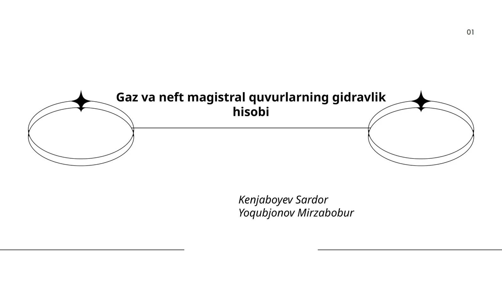 Gaz va neft magistral quvurlarning gidravlik hisobi