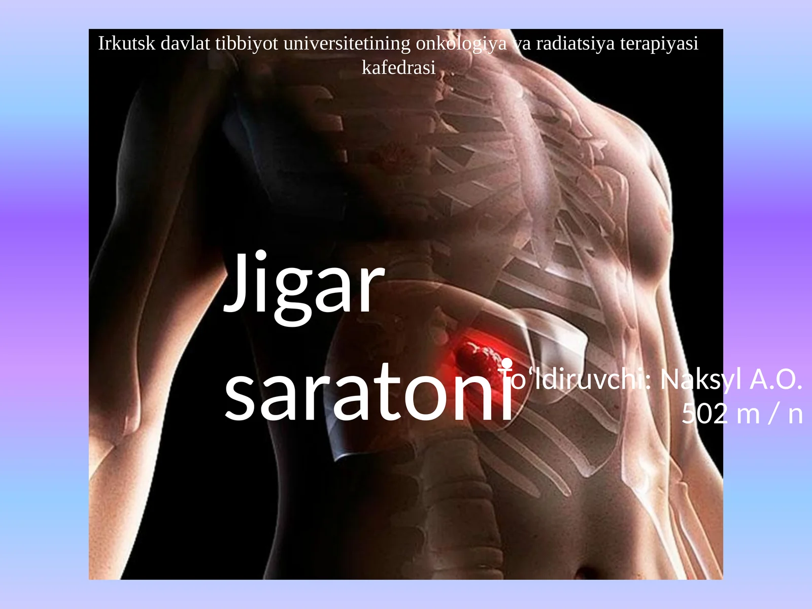 Jigar saratoni