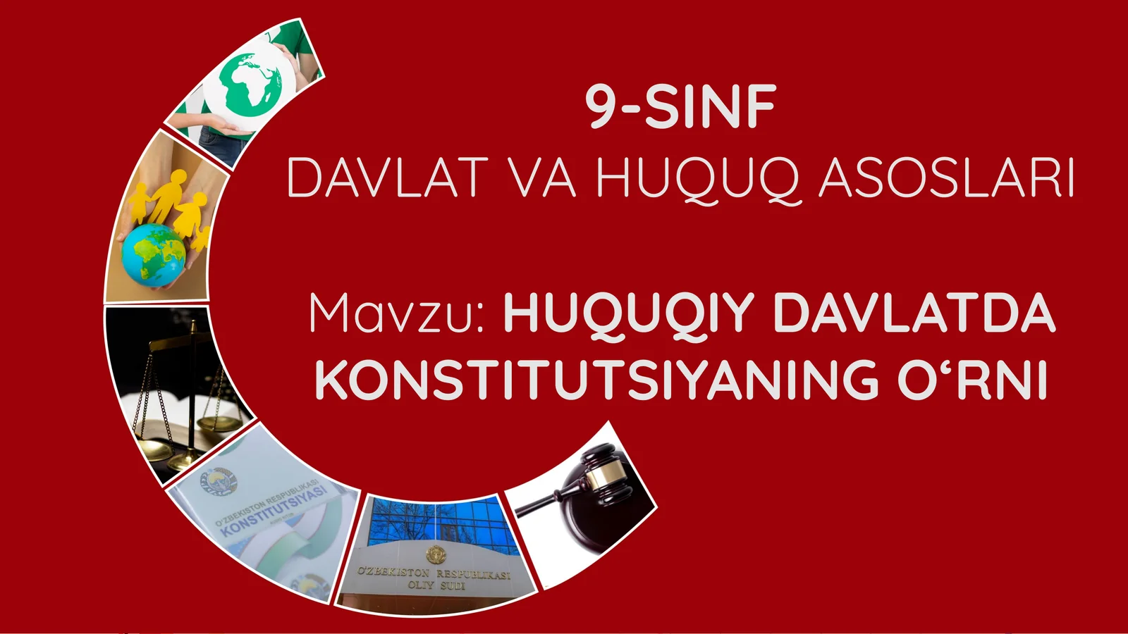 9-SINF DAVLAT VA HUQUQ ASOSLARI