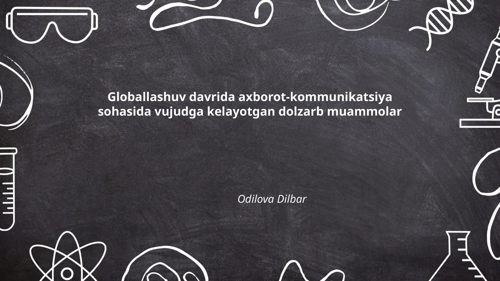 Kiberxavfsizlik Muammolari