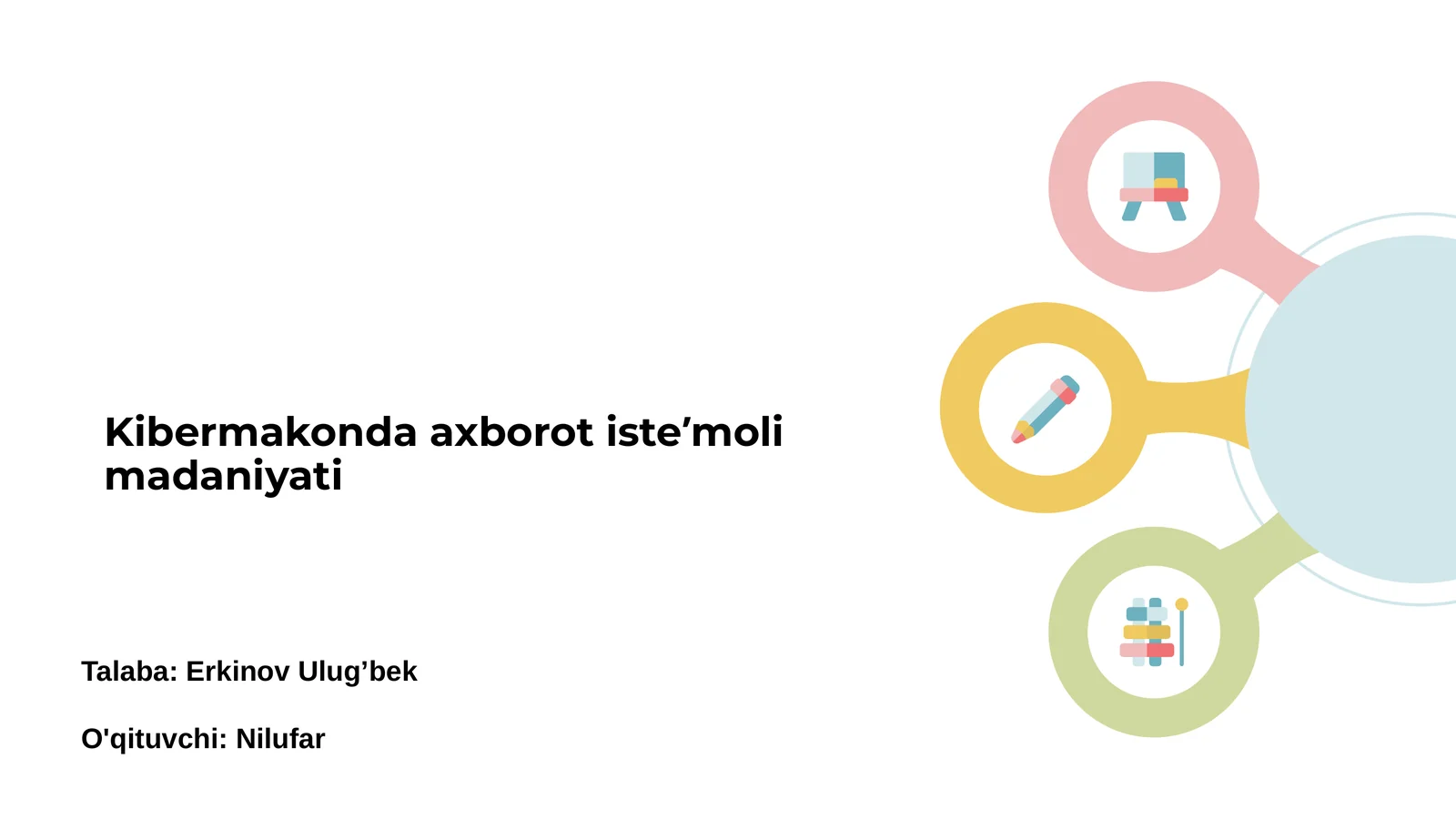 Kibermakonda axborot iste’moli madaniyati