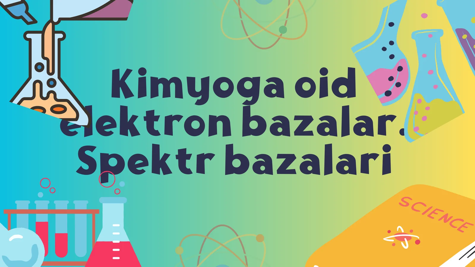 Kimyoga oid elektron bazalar