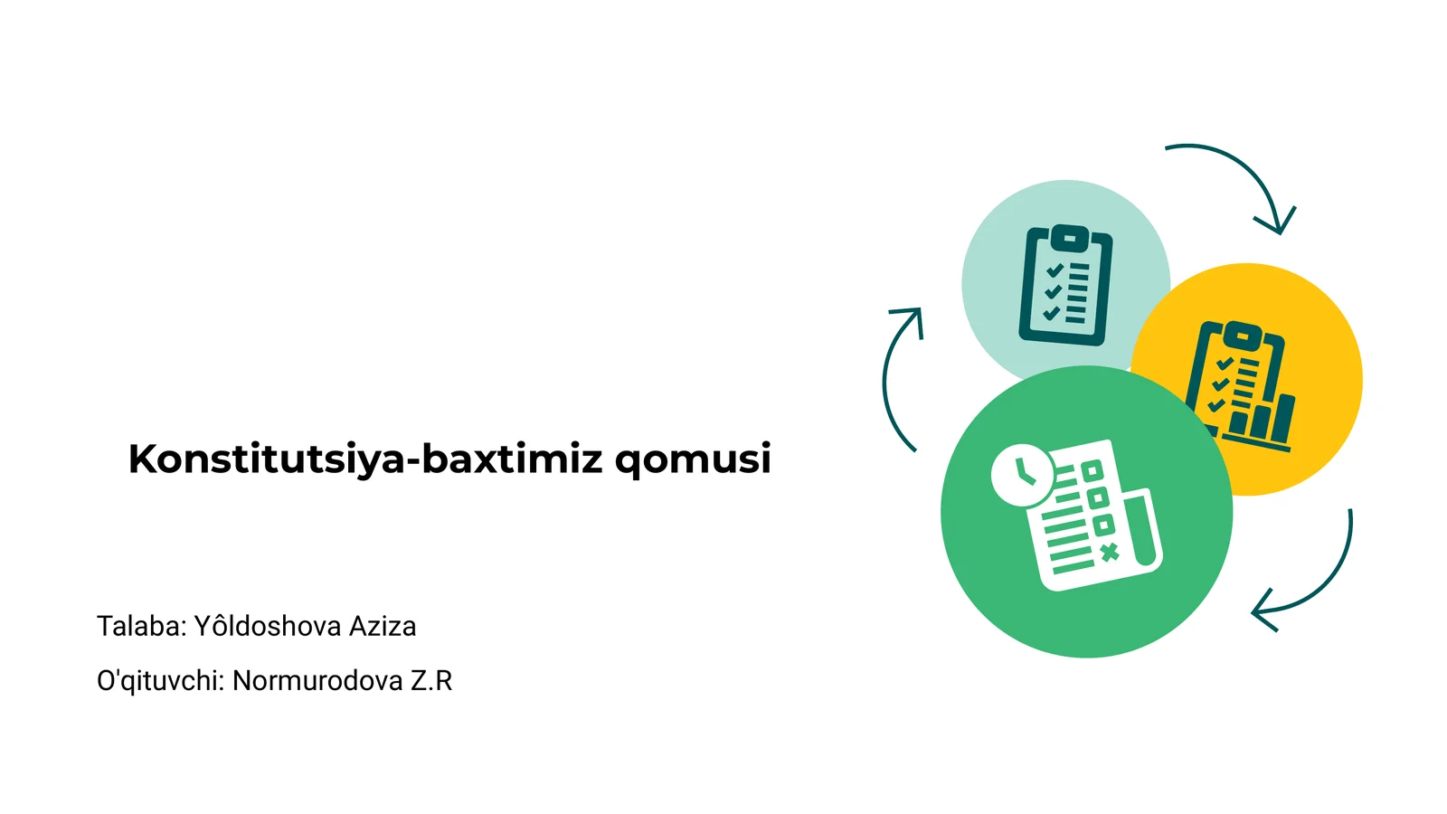Konstitutsiya-baxtimiz qomusi