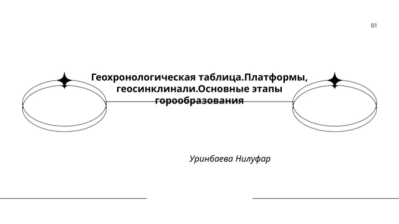 Геохронологическая таблица