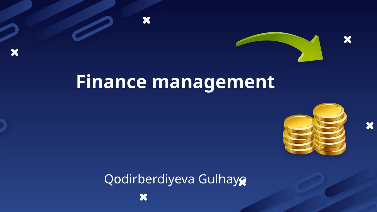 Finance management