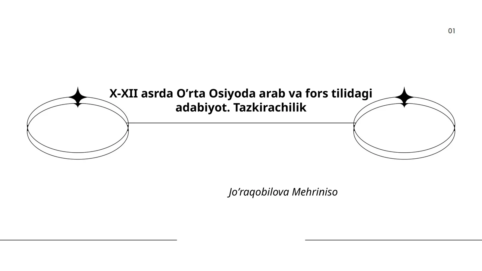 Oʼrta Osiyoda arab va fors tilidagi adabiyot. Tazkirachilik