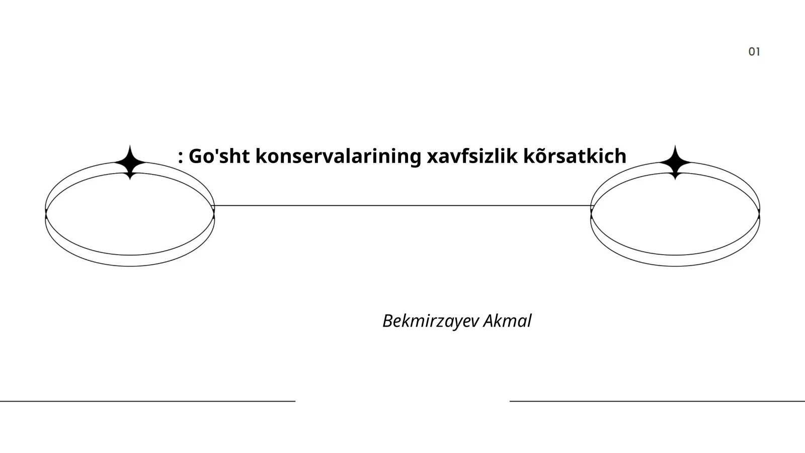 Go'sht konservalarining xavfsizlik kõrsatkich