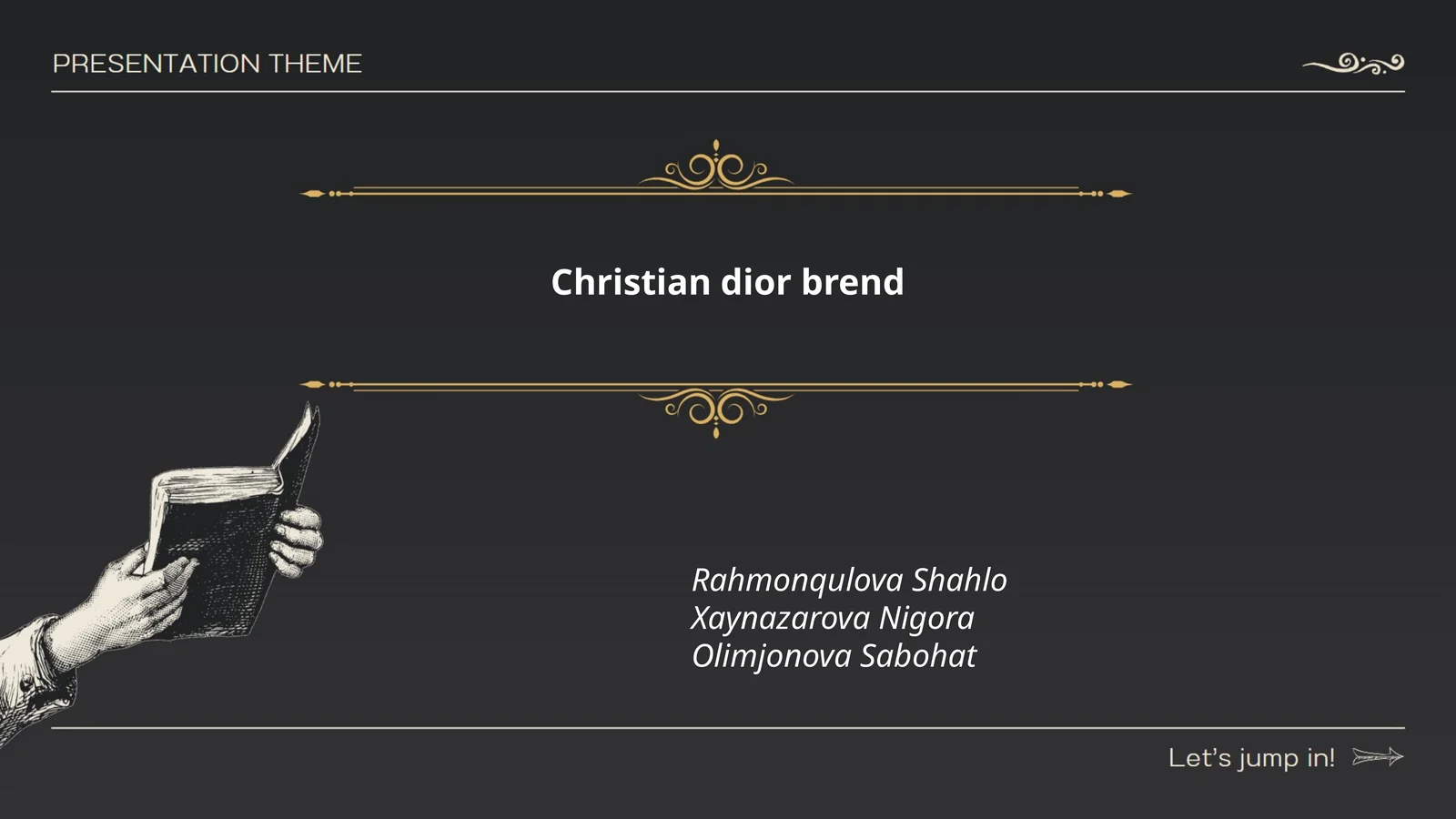 Christian dior brend